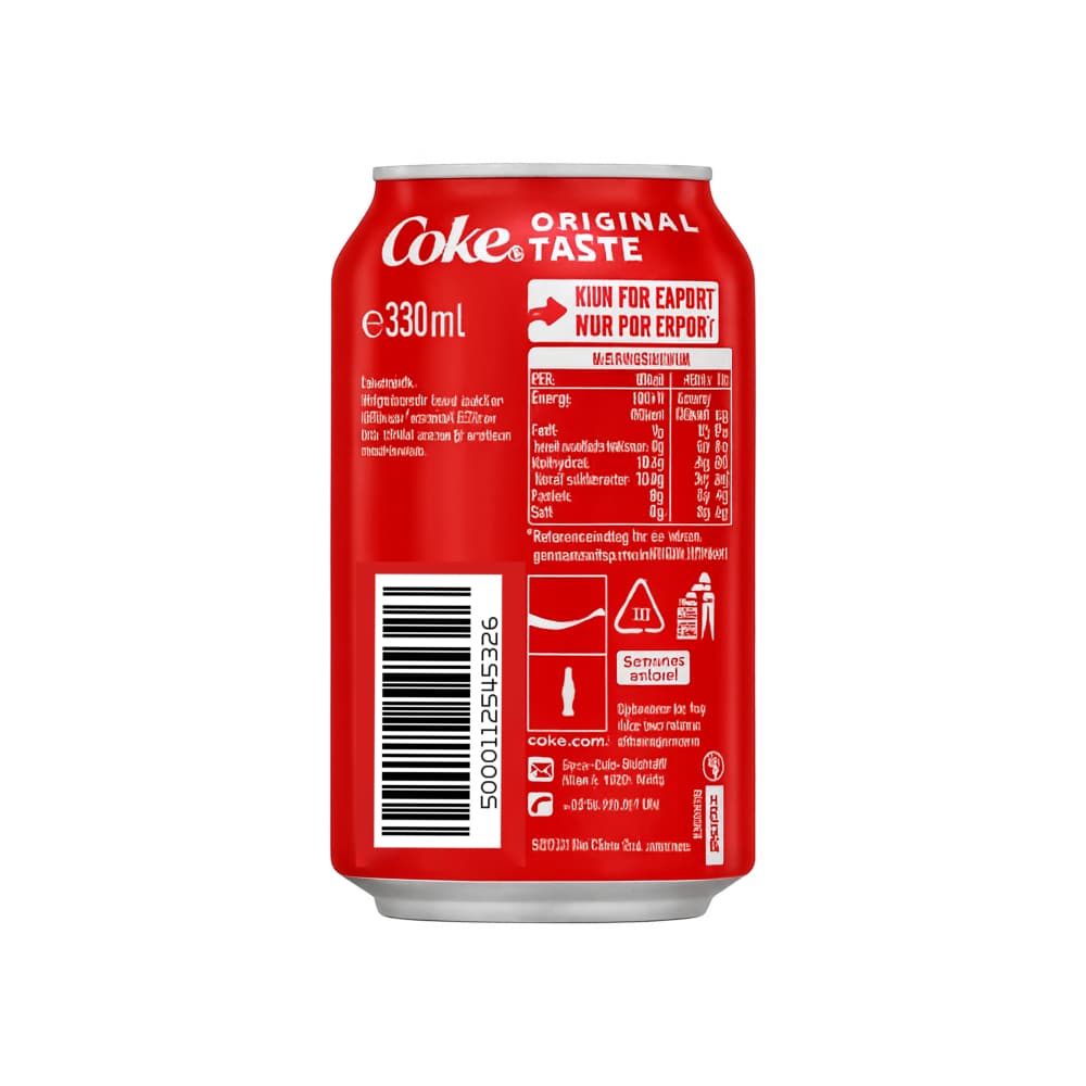 Refresco gaseado Coca Cola (24 x 330 ml) - Miniatura 4