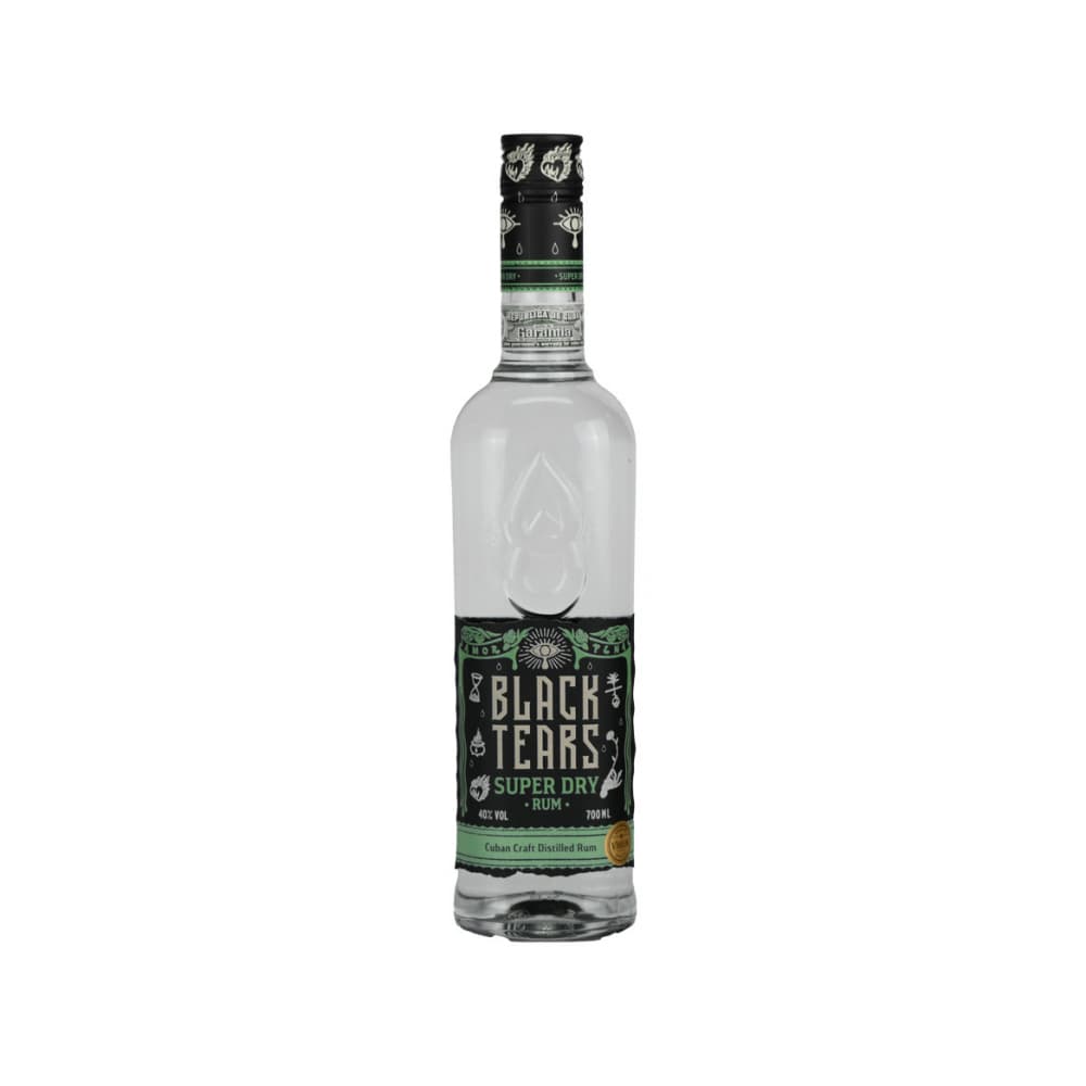 Ron super dry Black Tears (700 ml / 24.69 oz) - Miniatura 1