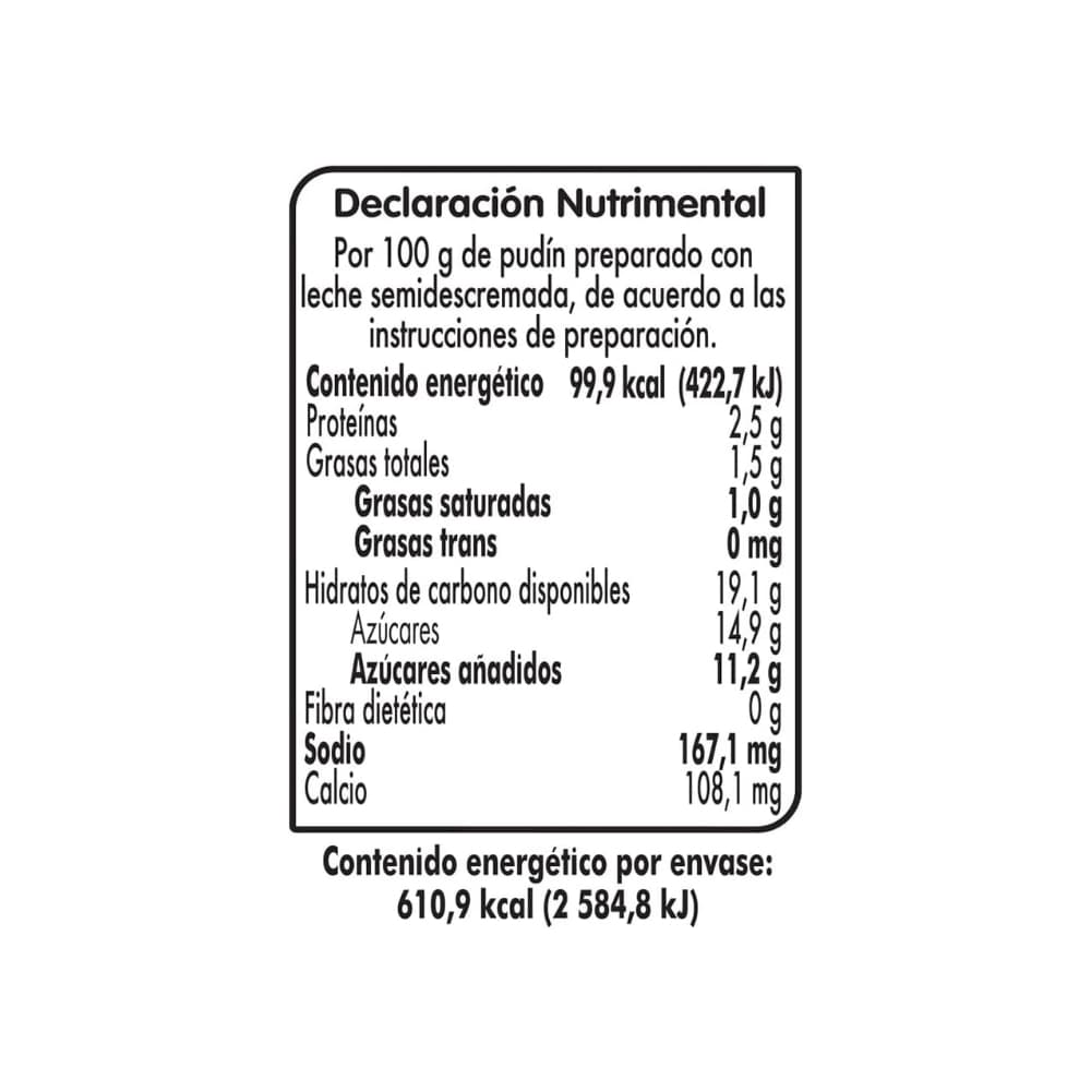Polvo para preparar pudín sabor limón D'Gari (96 g / 3.39 oz) - Miniatura 5