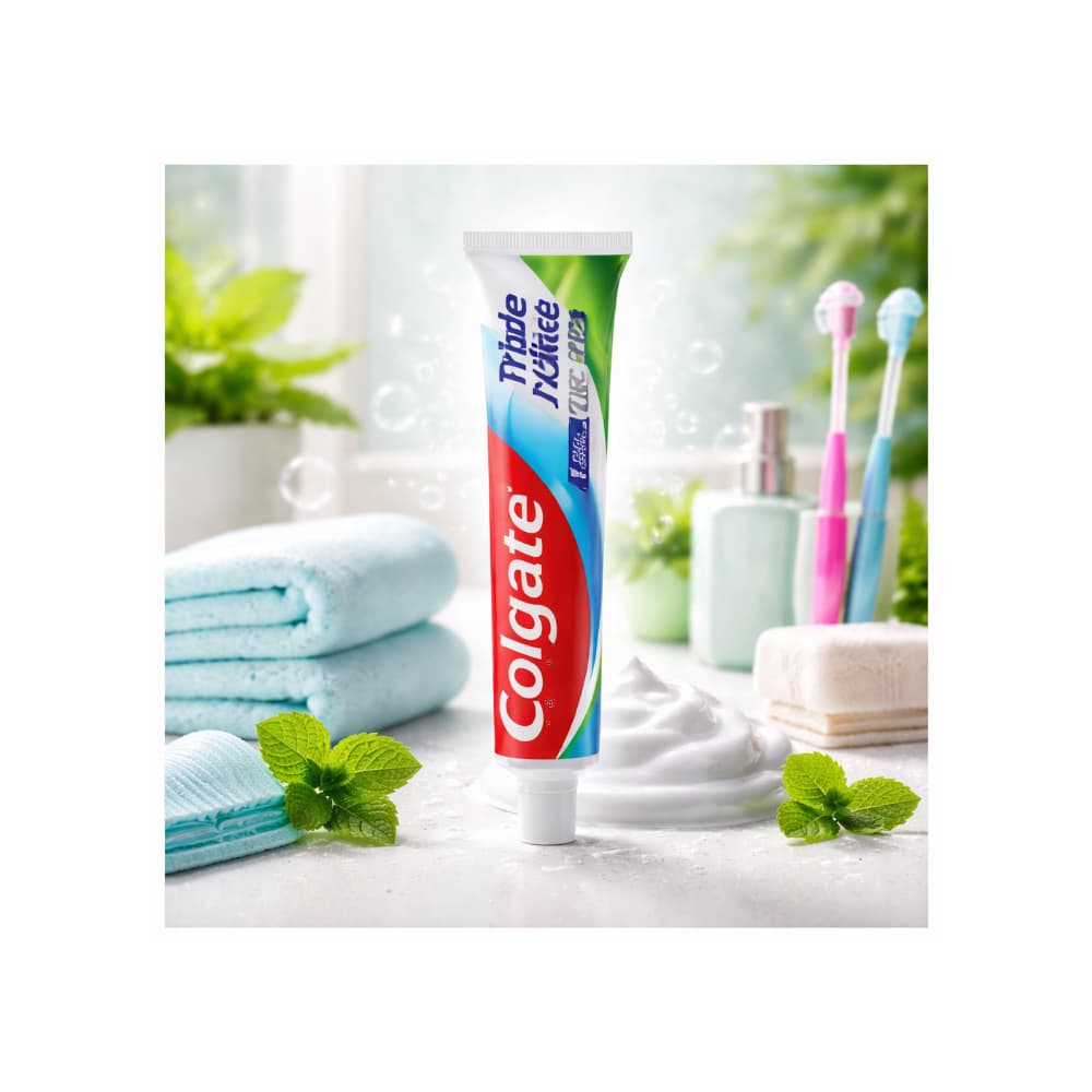 Pasta dental triple acción Colgate (6 x 109 g / 2.54 oz) - Miniatura 4