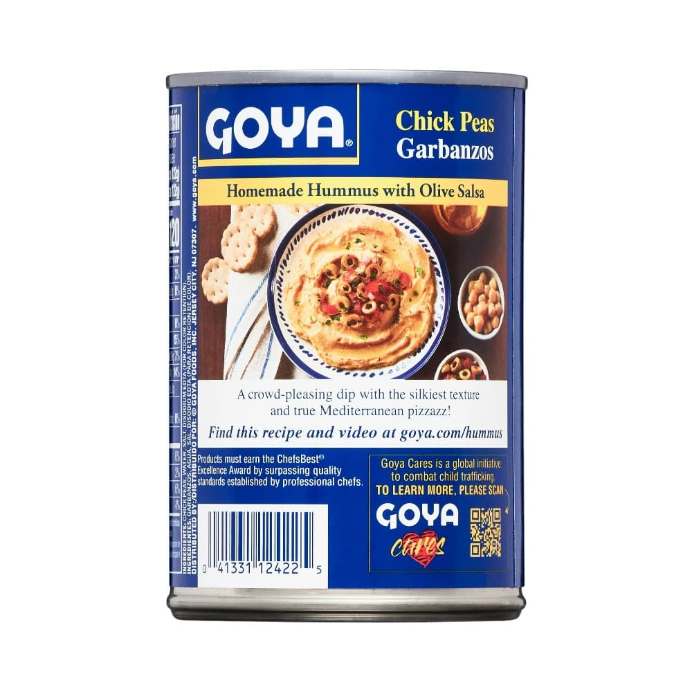 Garbanzos enlatados Goya (439 g / 15.5 oz) - Miniatura 4