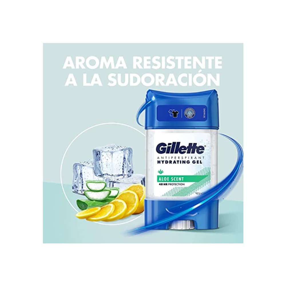 Desodorante en gel antitranspirante para hombres Gillette (70 ml) - Miniatura 4