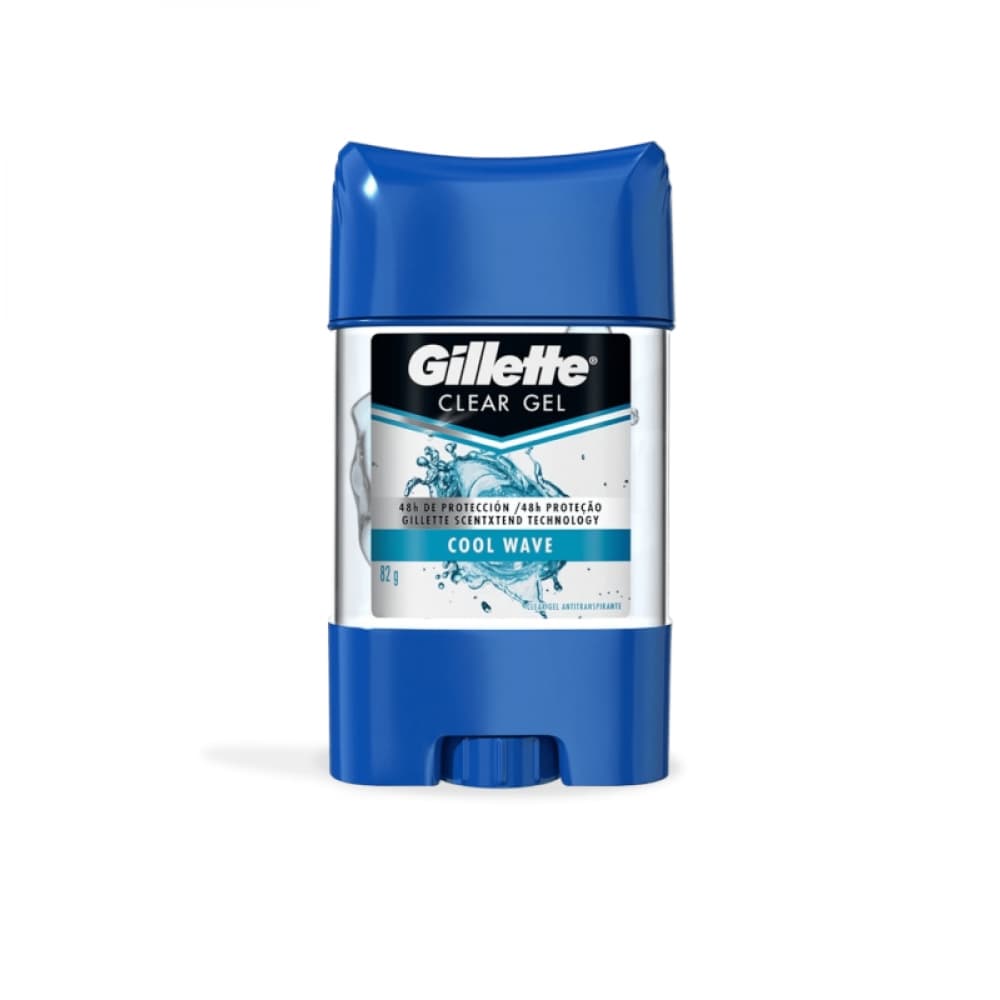 Desodorante antitranspirante Clear Gel + Cool Wave Gillette (82 g / 2.89 oz) - Imagen 1