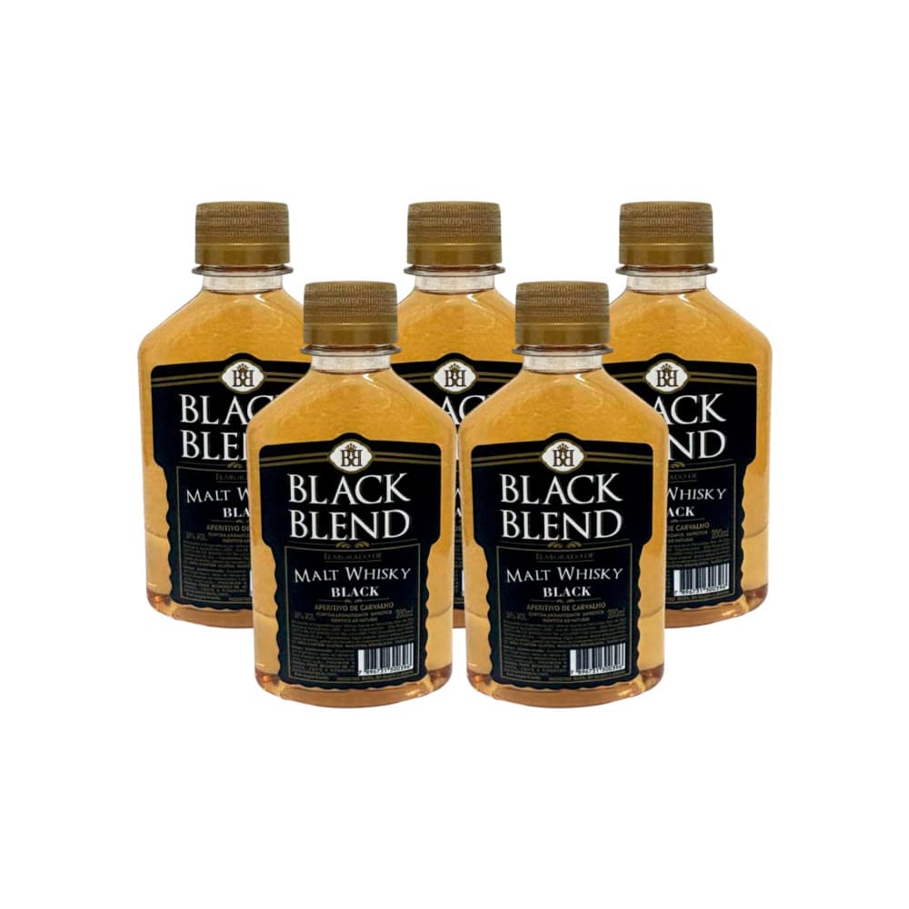 Whisky Black Blend (5 x 200 ml) - Imagen 1