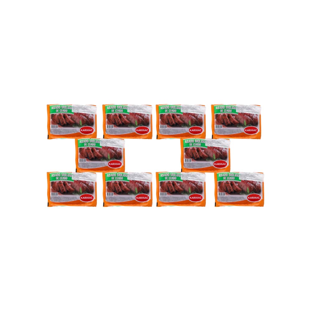 Asado molido de cerdo Karmac (10 x 500 g / 1.10 lb) - Imagen 1