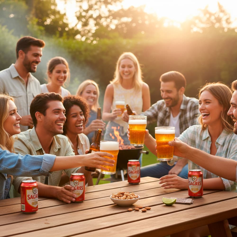 Cerveza Sagres (12 x 330 ml) - Miniatura 4