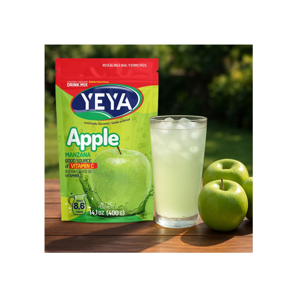 Combo de refresco instantáneo sabor manzana + galletas de chocolate - Miniatura 3