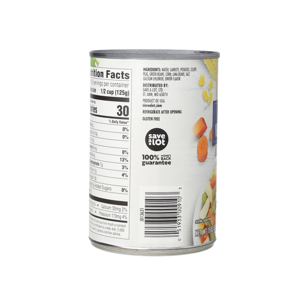 Vegetales mixtos Fairhill Farm (425 g / 15 oz) - Miniatura 3