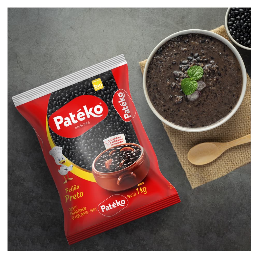 Frijoles negros Patéko (1 kg / 2.2 lb) - Miniatura 4