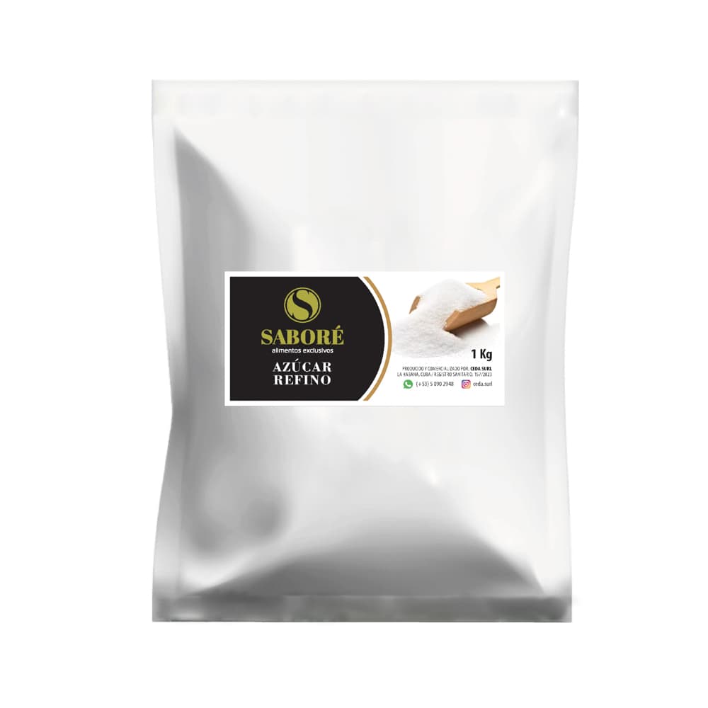 Azúcar refino Saboré (1 kg / 2.2 lb) - Imagen 1