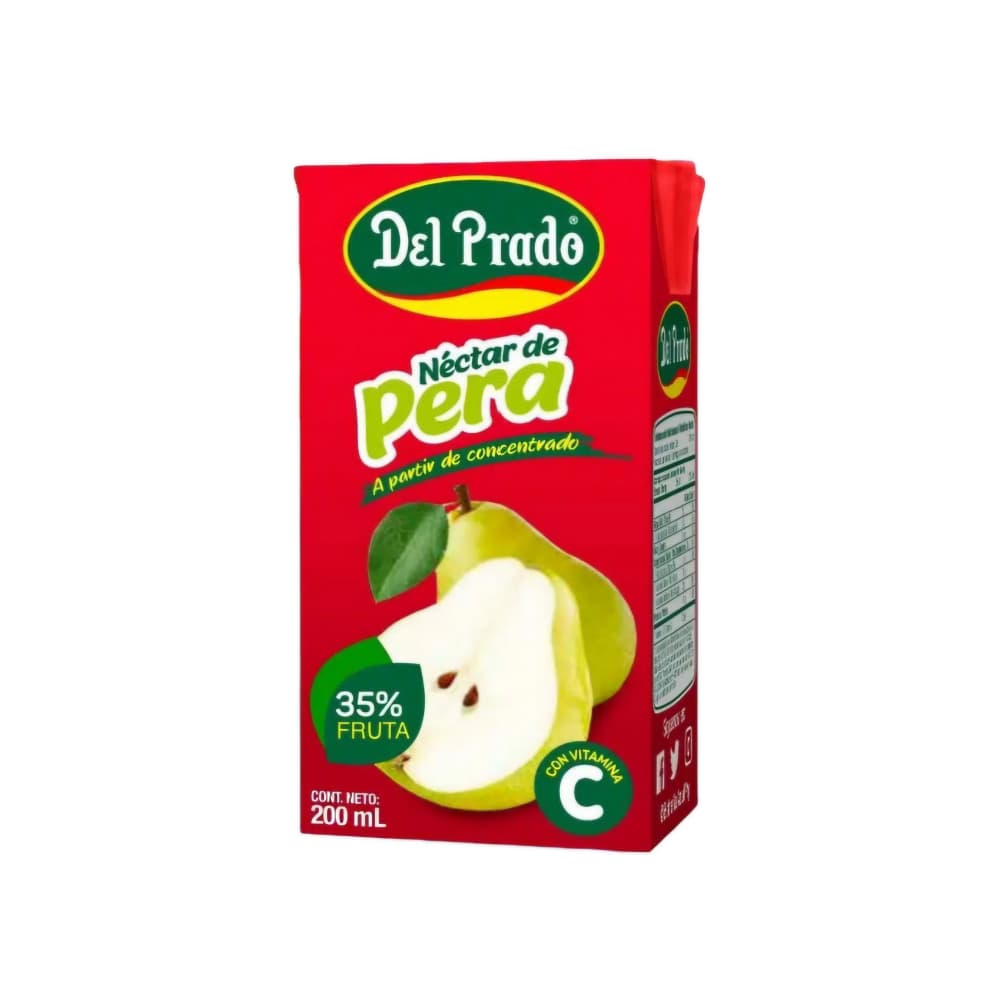 Néctar de pera Del Prado (3 x 200 ml) - Miniatura 2