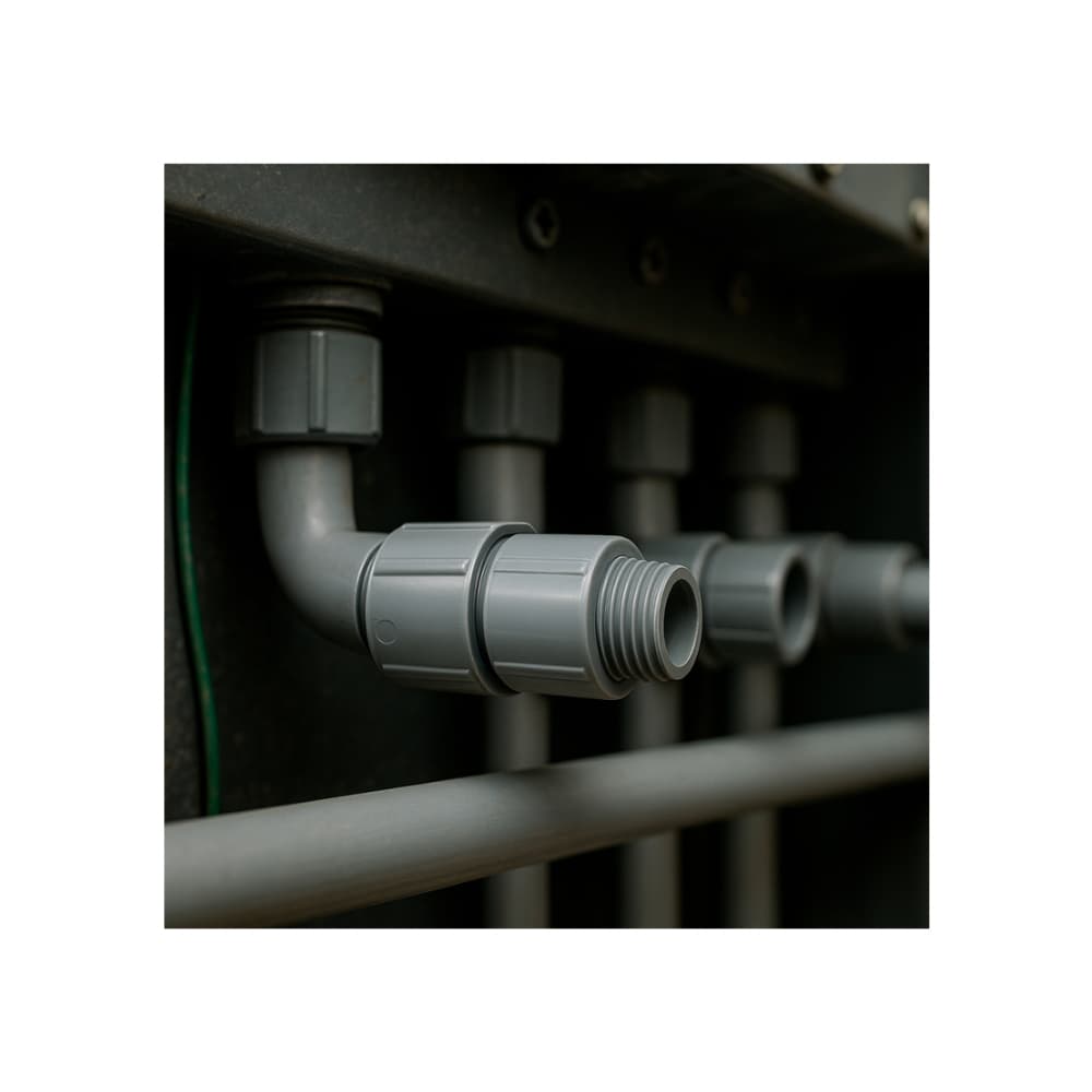 Adaptador de terminal macho de 3/4'' PVC Malu - Miniatura 4