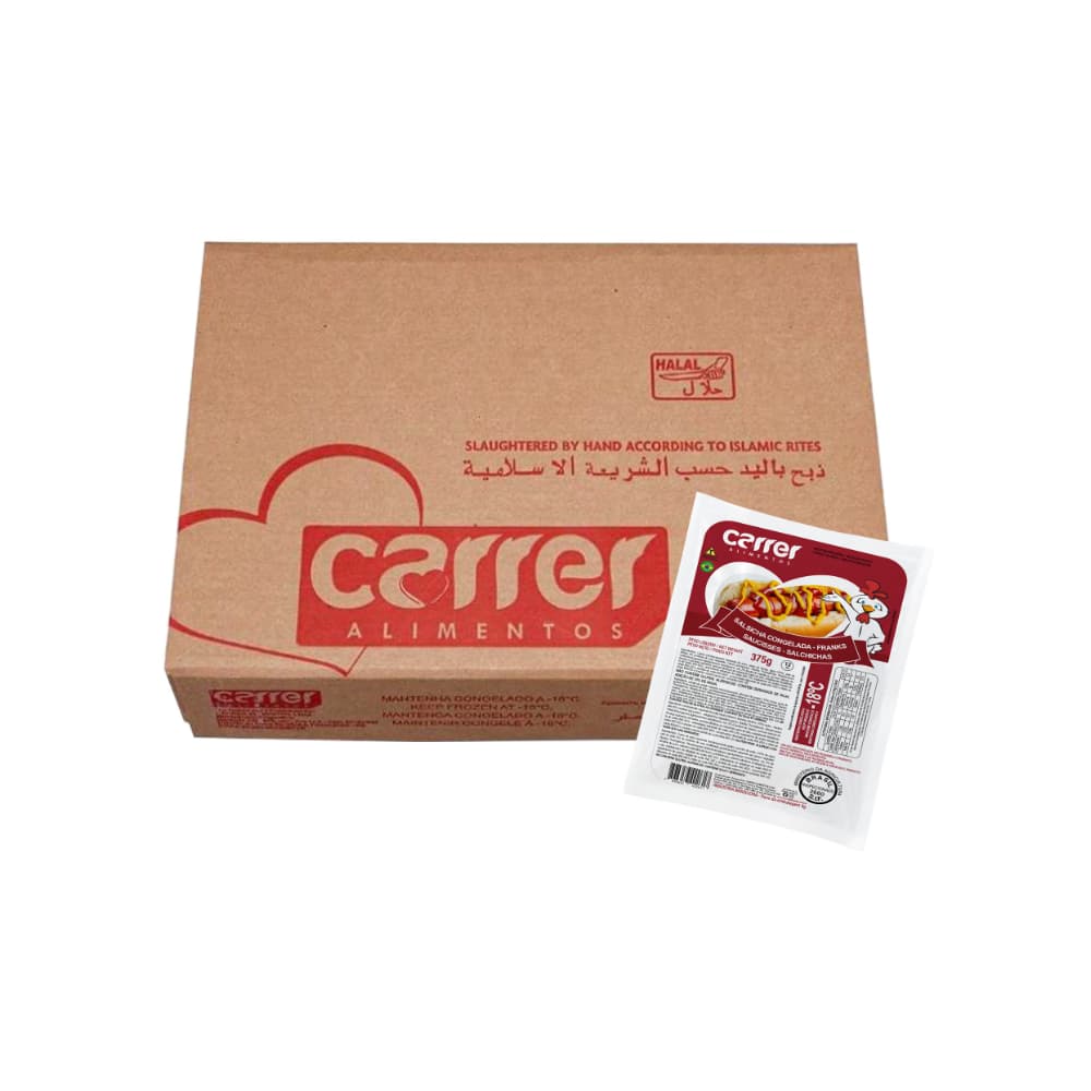 Salchichas de pollo Carrer (32 x 375 g / 13.22 oz) - Imagen 1