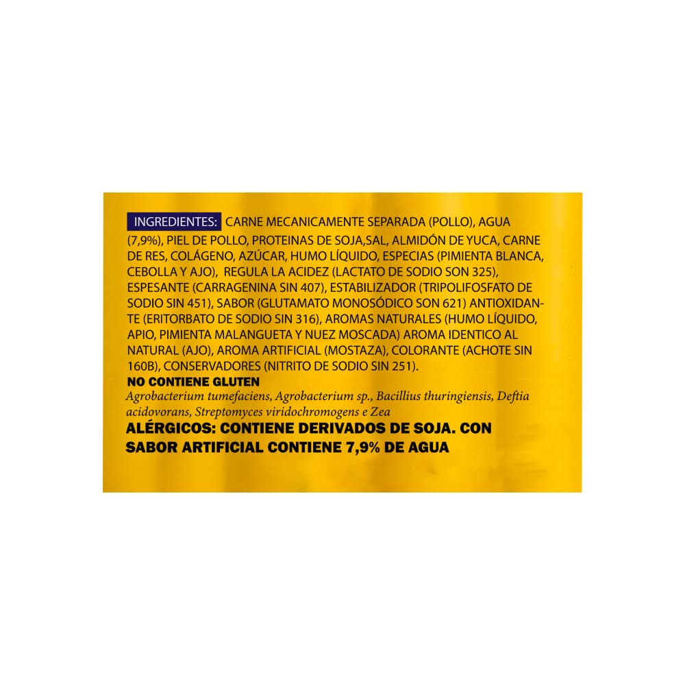 Salchicha de pollo Quality Chicken (350 g / 12.35 oz) - Miniatura 3