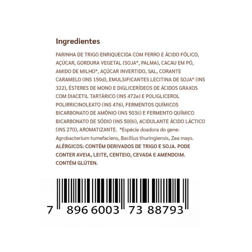Galleta dulce con relleno sabor a chocolate Tortinhas Marilan (6 x 140 g / 4.94 oz) - Miniatura 3