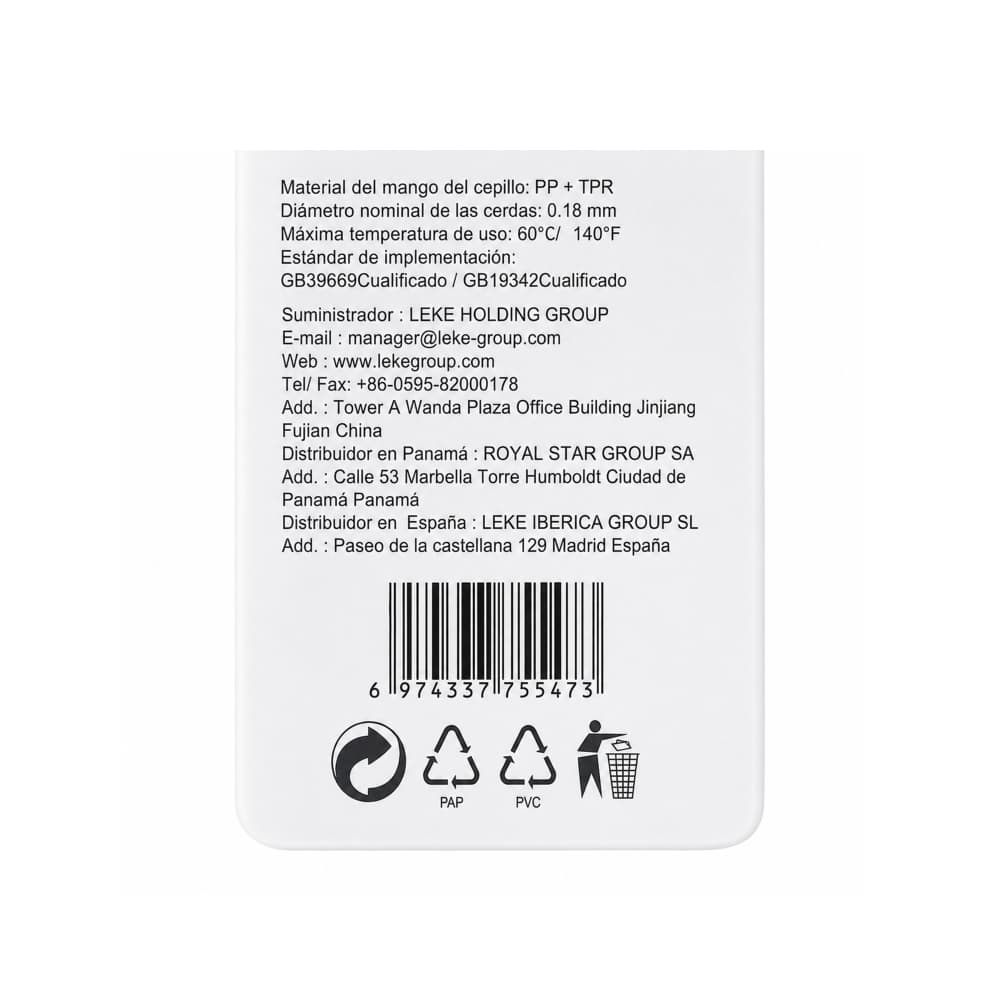 Set de 5 cepillos de dientes para adultos Comfortime - Miniatura 4