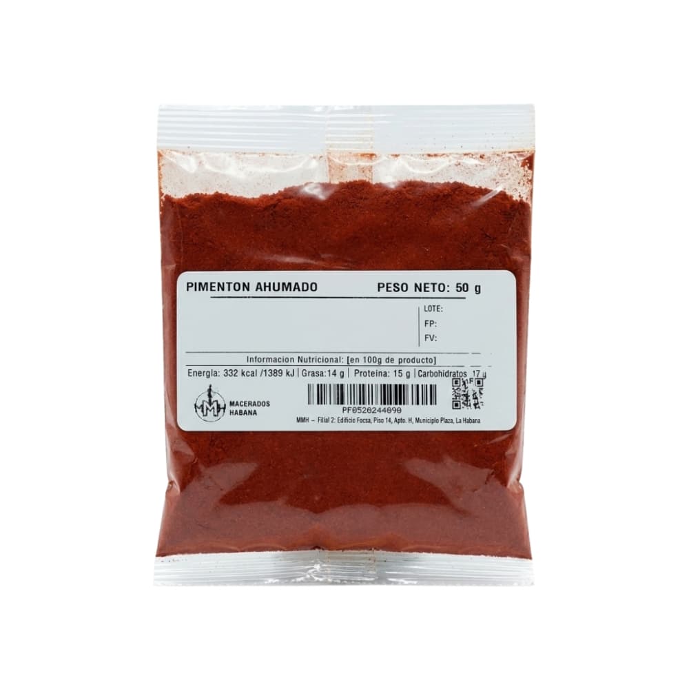 Pimentón Ahumado Macerados Habana (50 g / 1.76 oz) - Miniatura 1