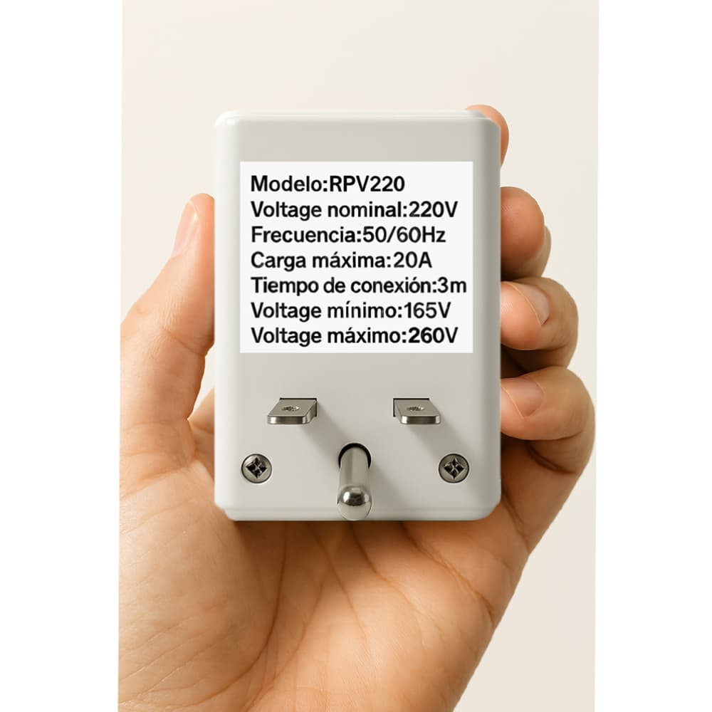 Protector de voltaje 220 v Royal RPV220 - Miniatura 2