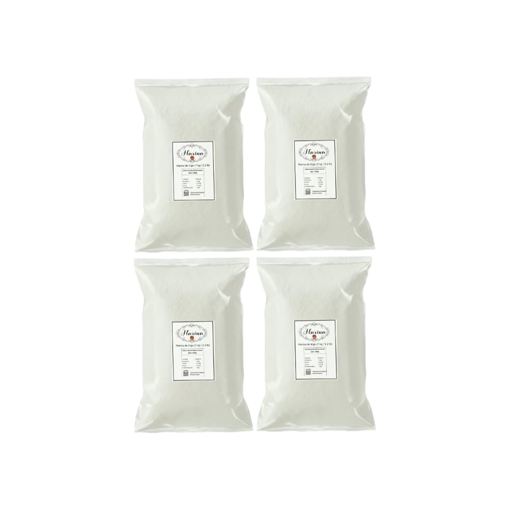 Harina de trigo Pida (4 x 1 kg / 2.2 lb) - Imagen 1