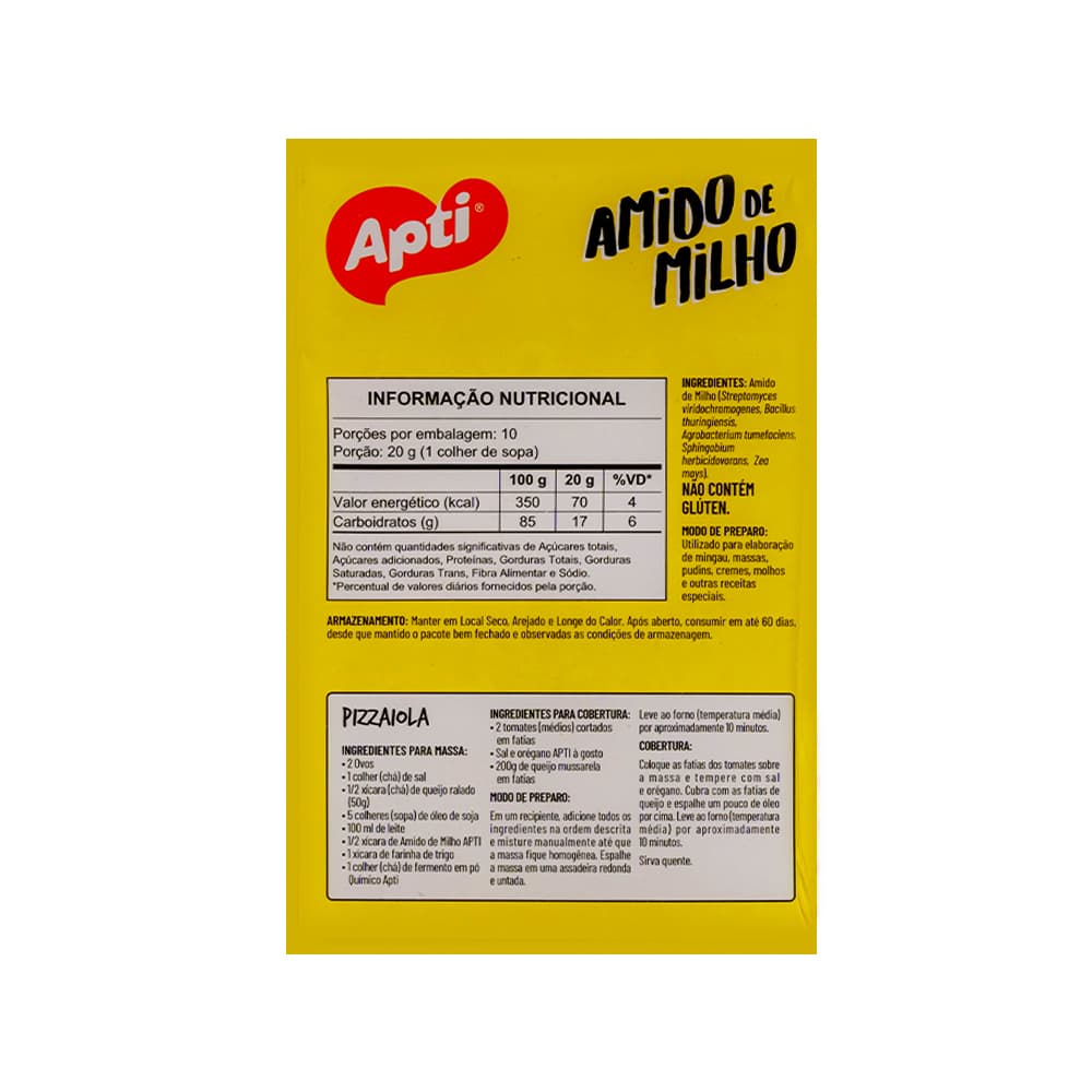 Maicena almidón de maíz Apti (200 g / 7.05 oz) - Miniatura 3