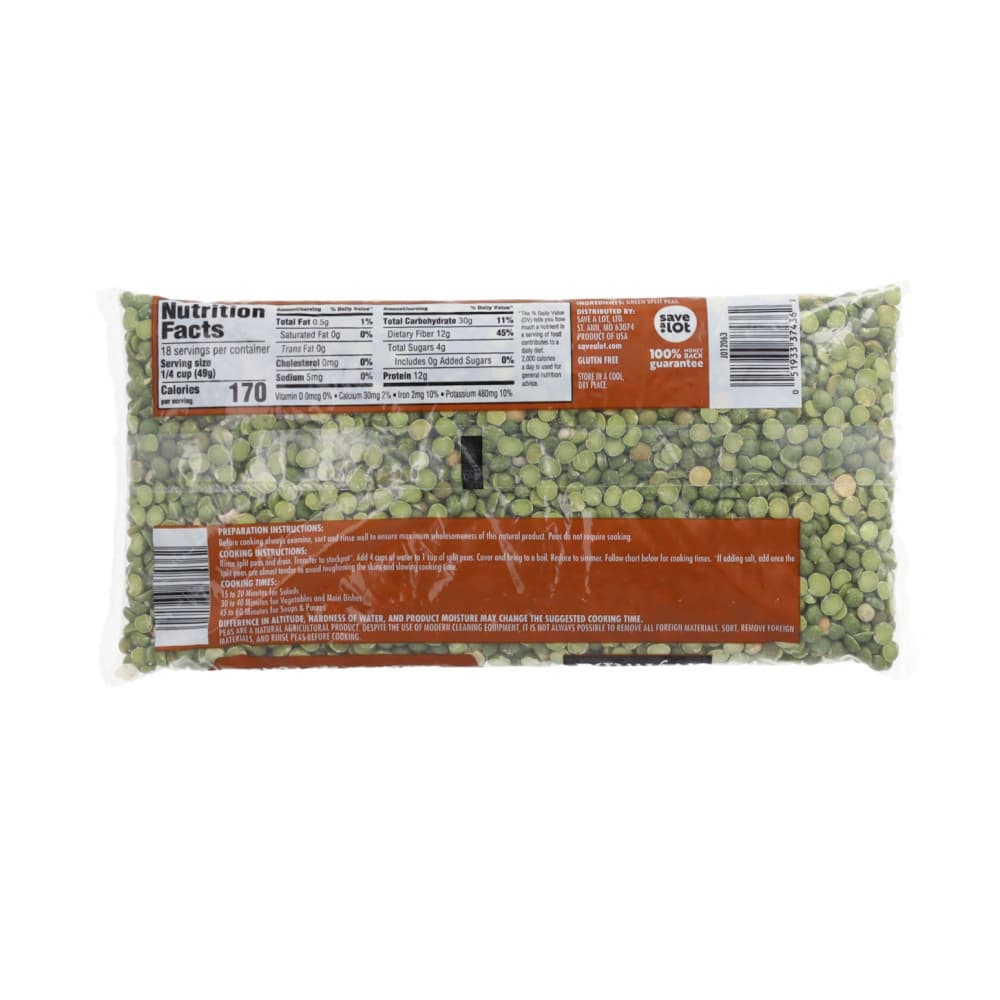 Chícharos verdes partidos Wylwood (454 g / 1 lb) - Miniatura 2