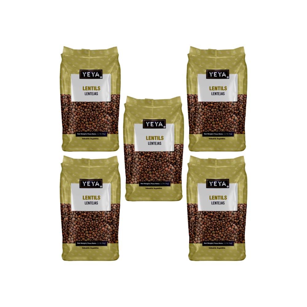 Lentejas Yeya (5 x 1 kg / 2.2 lb) - Miniatura 1