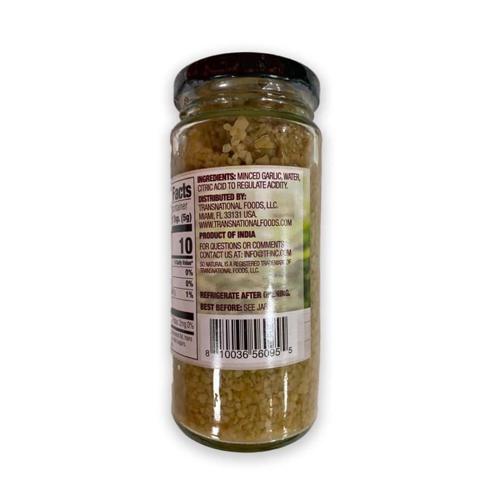 Ajo troceado en agua (227 g / 8 oz) - Miniatura 2