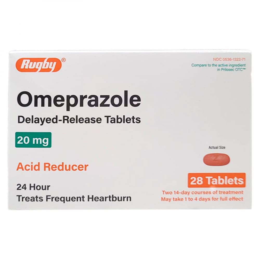 Omeprazol 20 mg Rugby (28 tabletas) - Miniatura 4