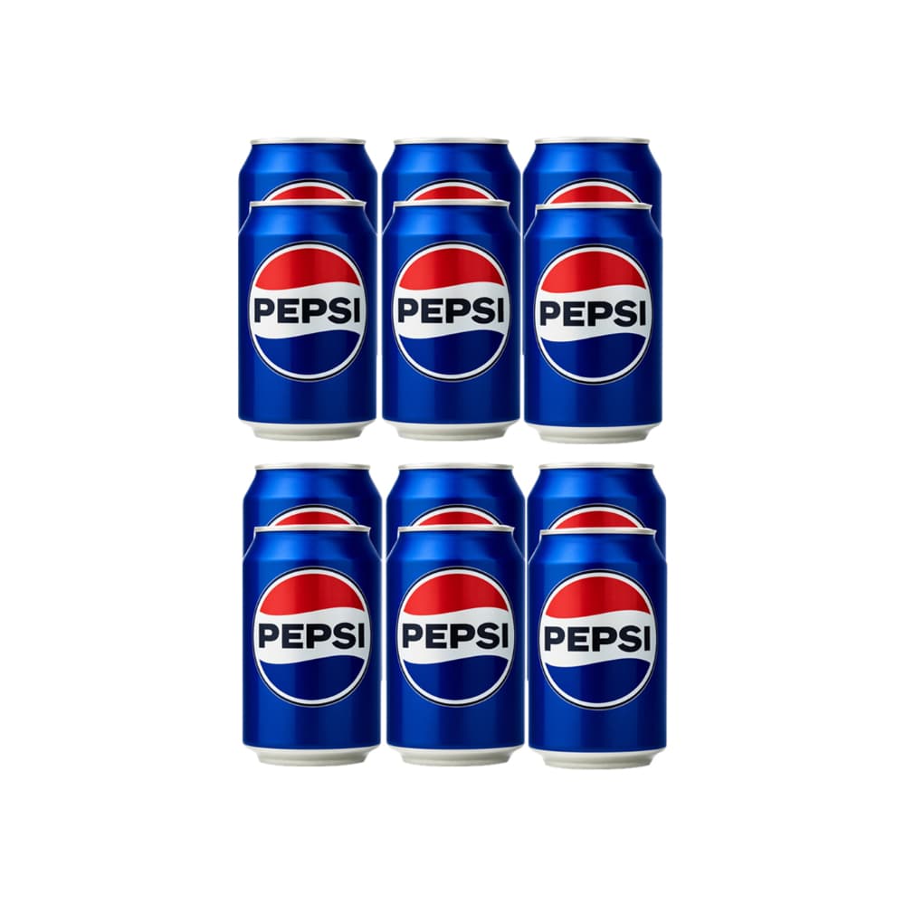 Refresco gaseado de cola Pepsi (12 x 300 ml) - Imagen 1