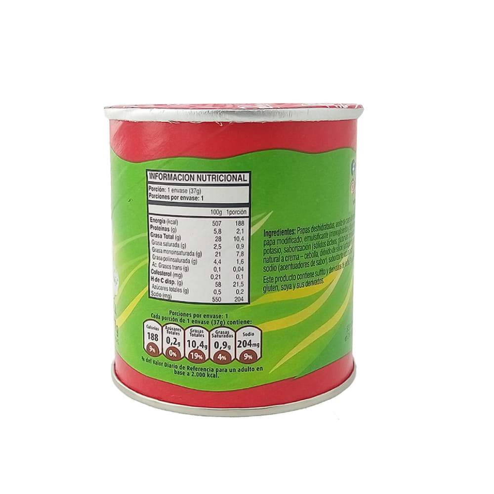 Papas fritas sabor crema cebolla Kryzpo (37 g / 1.3 oz) - Miniatura 2