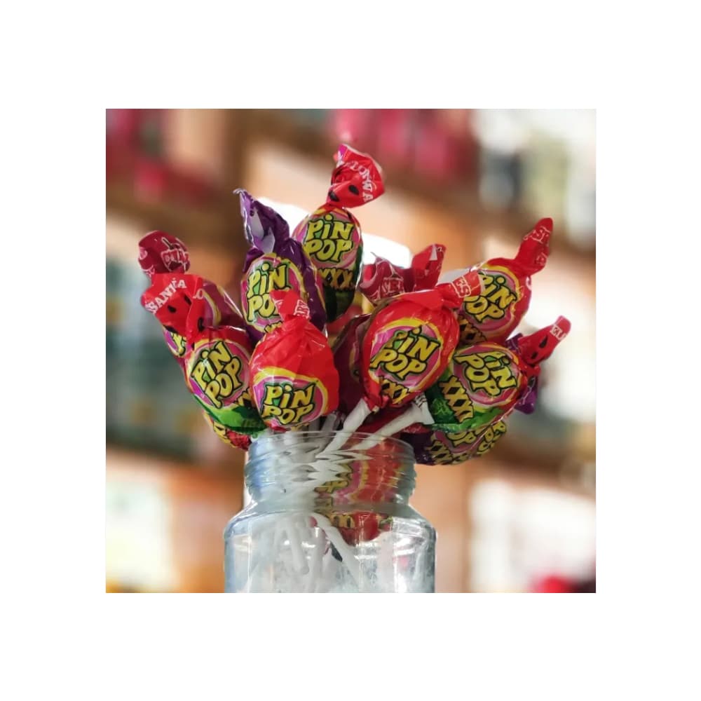 Chupa Chups doble chicle sabor fresa XXXL Pin Pop (480 g / 16.93 oz) - Miniatura 4