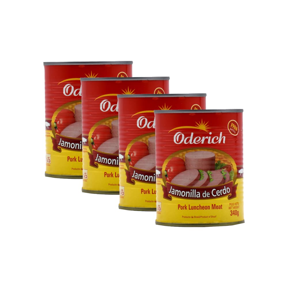 Jamonilla spam de cerdo Oderich (4 x 340 g / 11.99 oz) - Miniatura 1