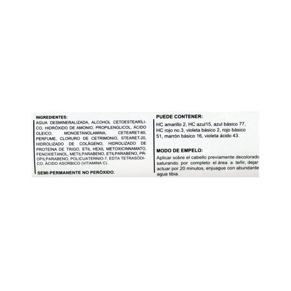 Tinte en crema para el cabello funny azul Kolor Shot (90 g / 3.17 oz) - Miniatura 2