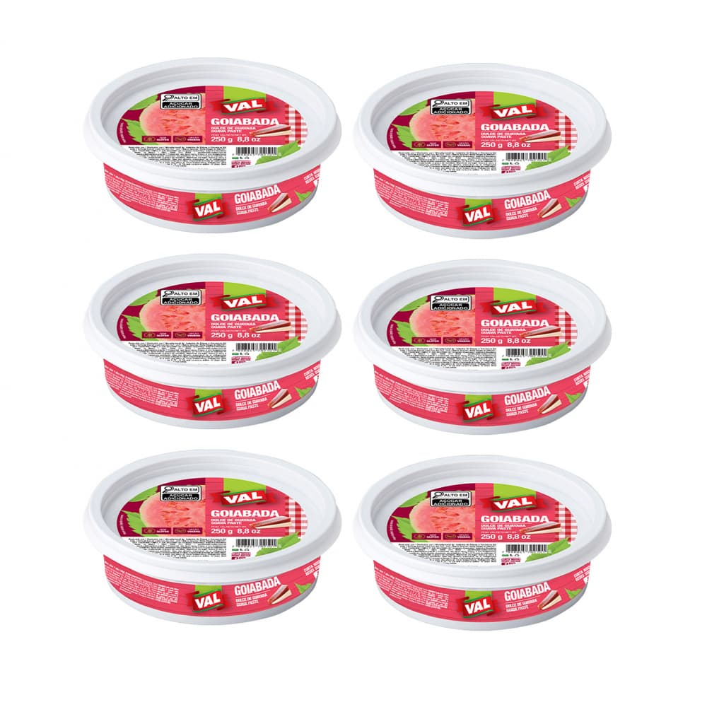 Dulce de guayaba Val (6 x 250 g / 8.8 oz) - Imagen 1