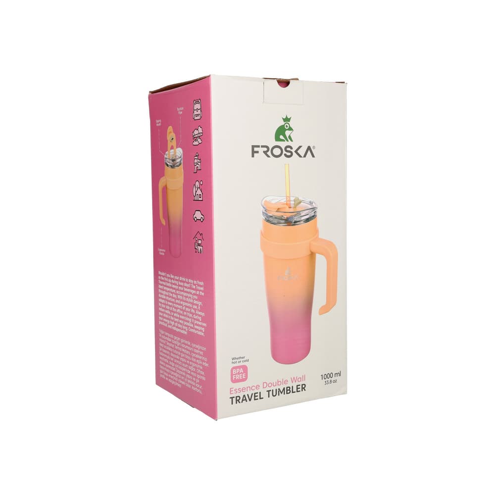 Vaso térmico de acero inoxidable Titiz froska - Miniatura 3