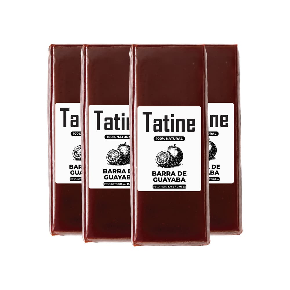 Barra de guayaba Tatine (4 x 370 g / 13.05 oz) - Miniatura 1