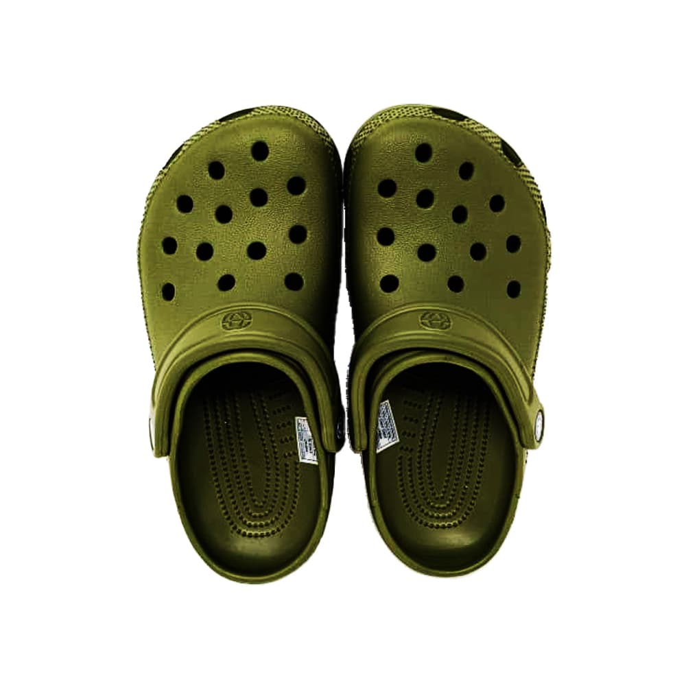 Chancletas verde olivo tipo zueco Elizabeth Dunn (Talla 41 - 42) - Miniatura 3