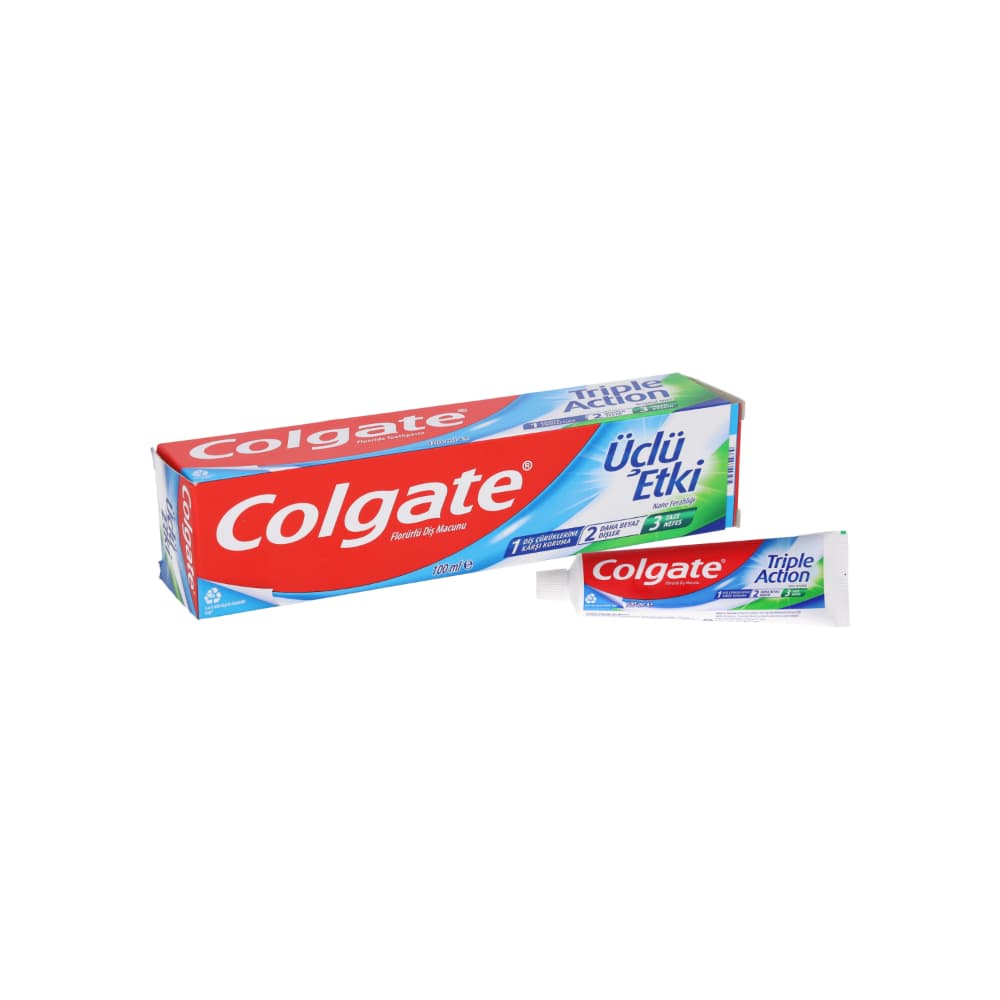 Pasta dental triple acción Colgate (100 ml) - Imagen 1