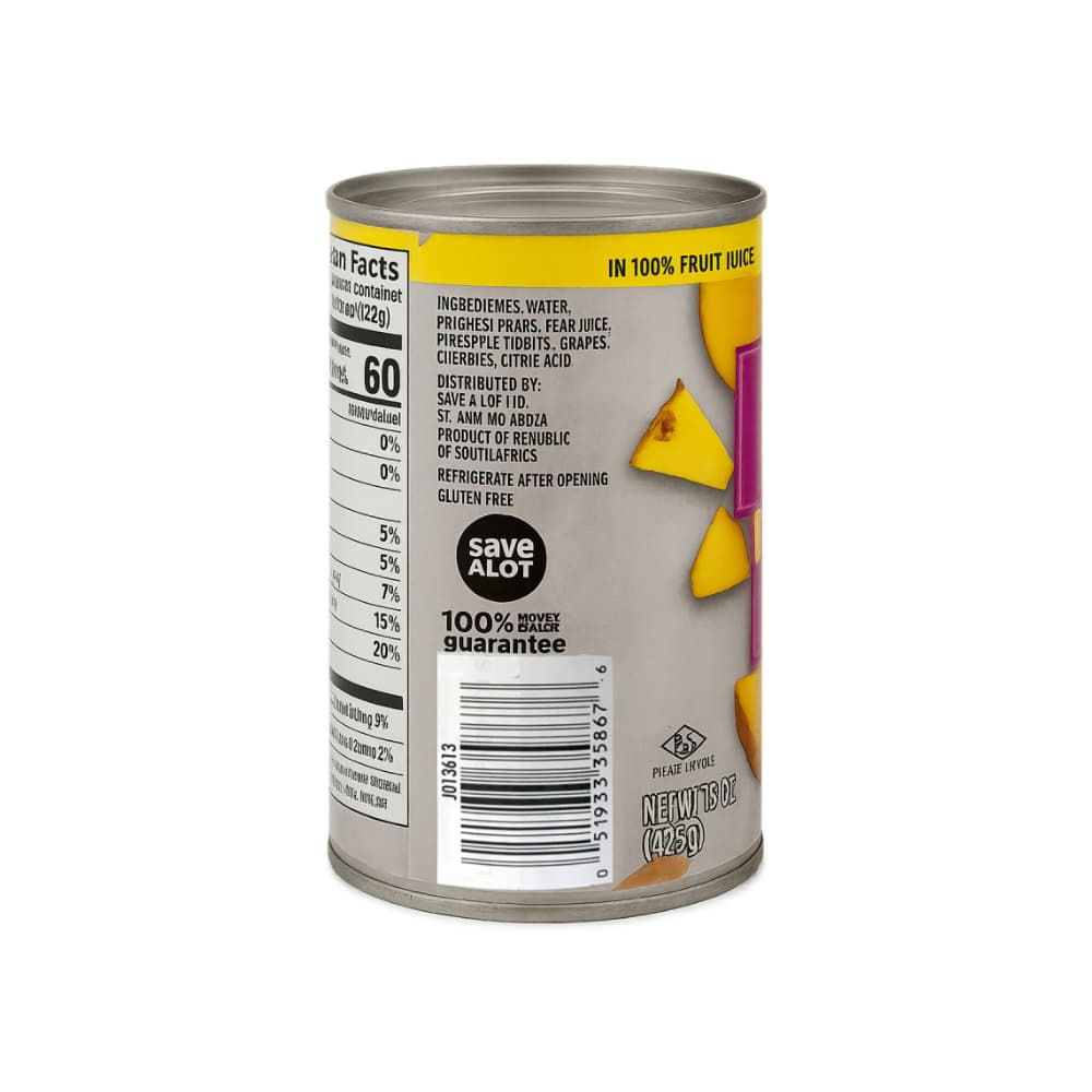 Cóctel de frutas Fairhill (425 g / 15 oz) - Miniatura 4