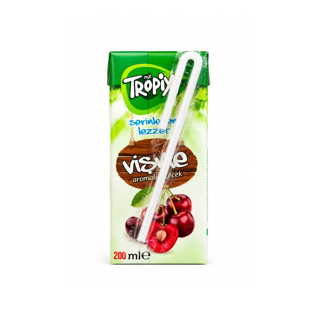 Bebida sabor cereza Tropix (200 ml) - Miniatura 3