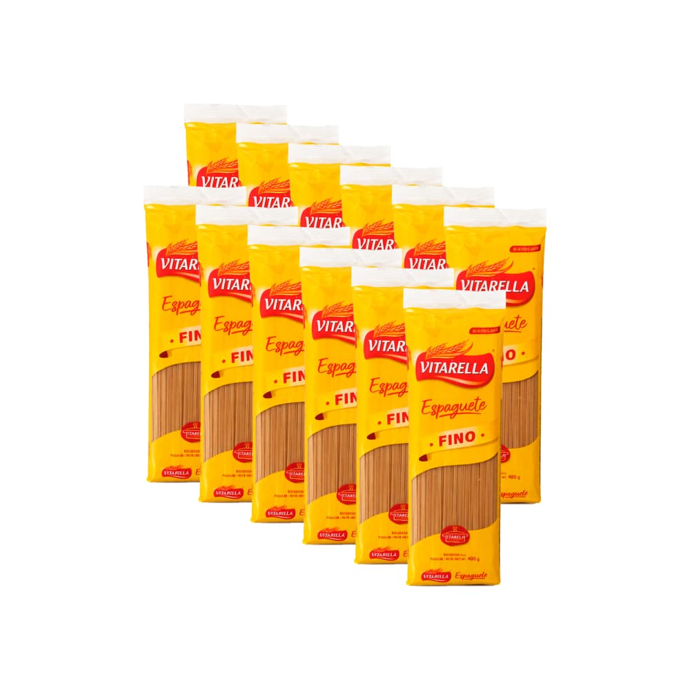 Espaguetis Vitarella (12 x 400 g / 14.1 oz) - Miniatura 1