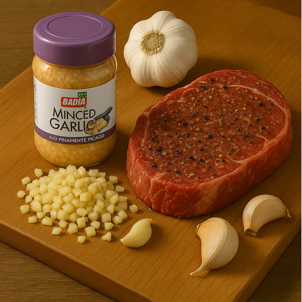 Ajo finamente picado Badia (226.7 g / 8 oz) - Miniatura 3