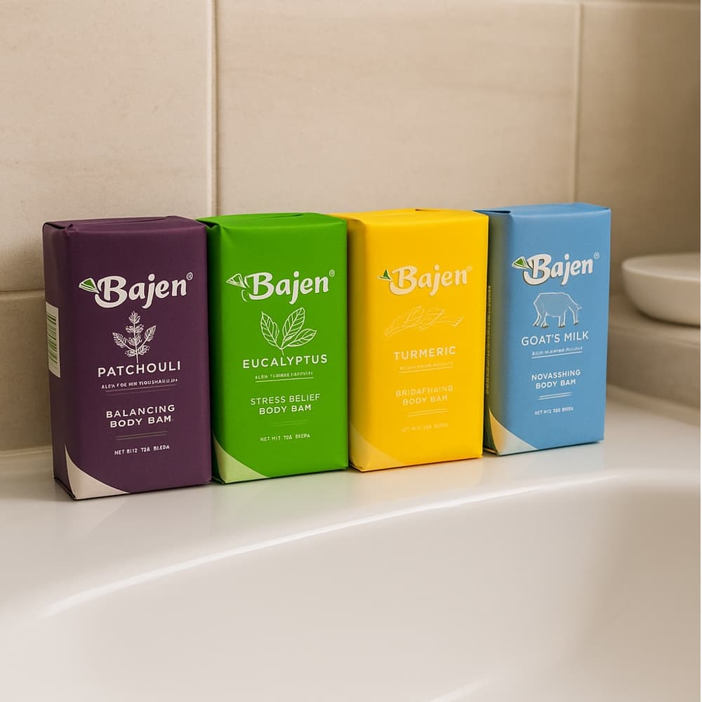 Jabón de tocador especial menta Bajen (200 g / 7.05 oz) - Miniatura 4