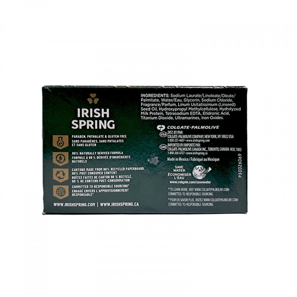 Jabón desodorante en barra ráfaga de hielo Irish Spring (104.8 g / 3.7 oz) - Miniatura 2