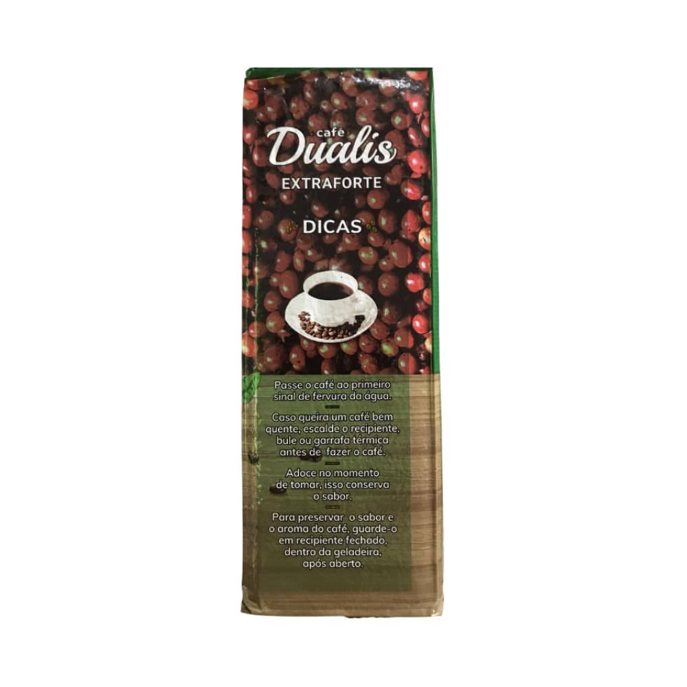 Café tostado y molido extrafuerte Dualis (500 g / 1.1 lb) - Miniatura 2