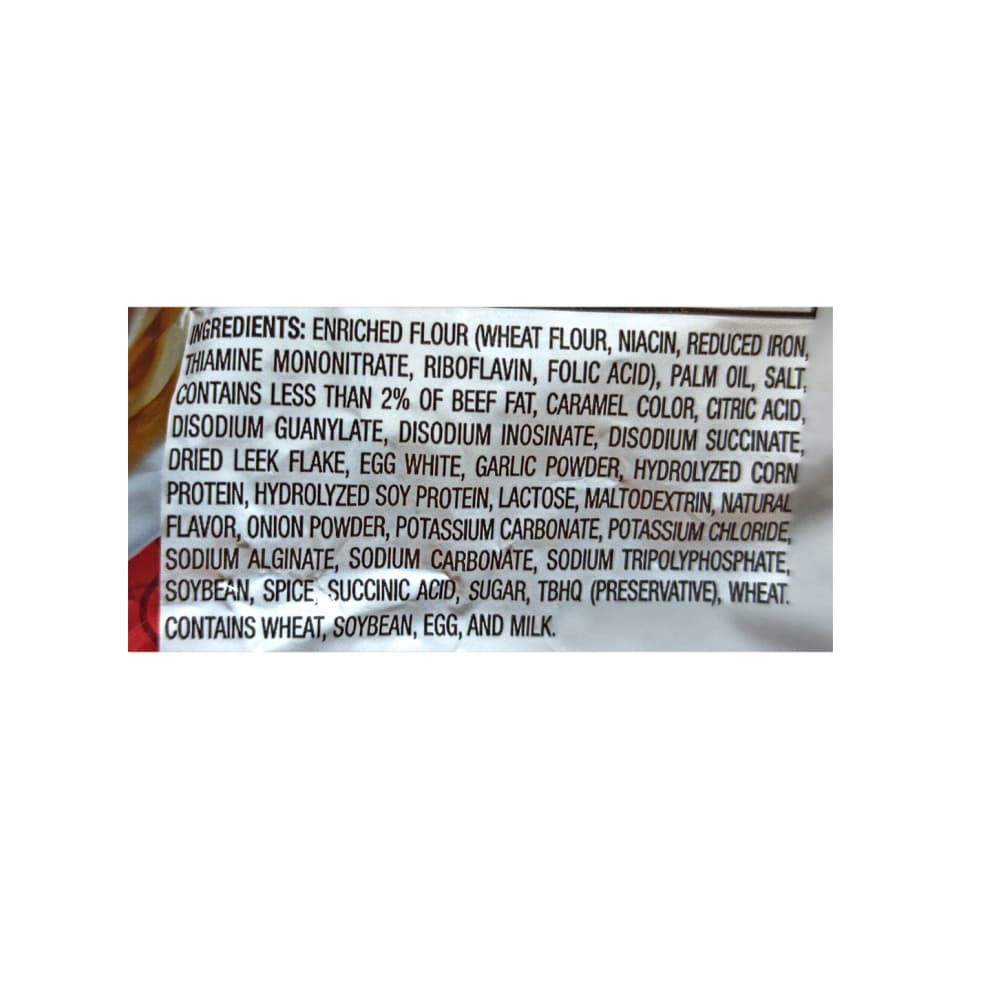 Sopa de fideos con sabor a carne Top Ramen (85 g / 3 oz) - Miniatura 4