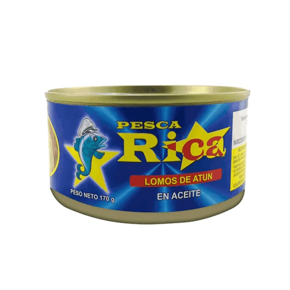 Atún en lomos en aceite Pesca Rica (170 g / 6 oz) - Imagen 1
