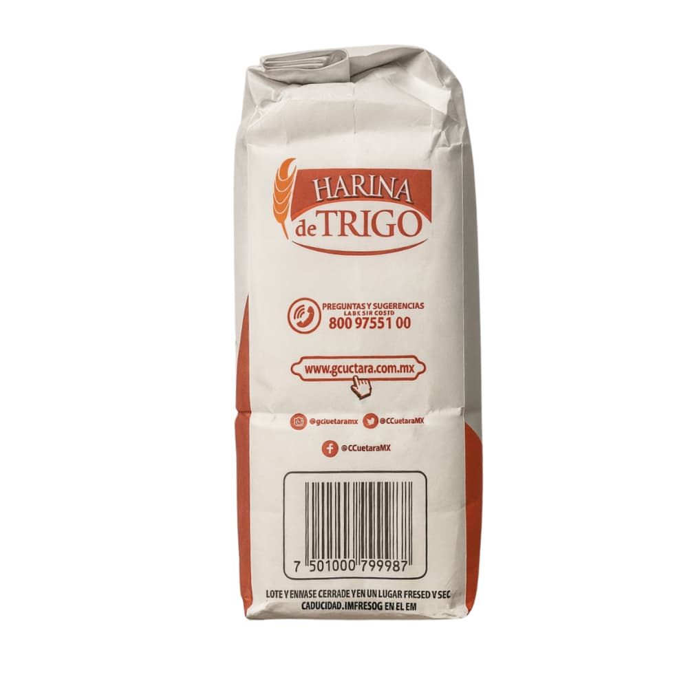 Harina de trigo Cuétara (1 kg / 2.2 lb) - Miniatura 5