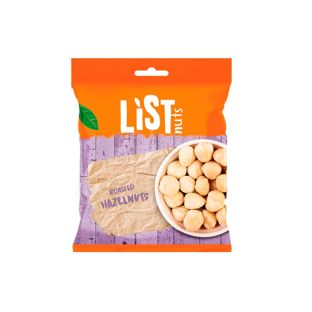 Avellanas tostadas List Nuts (150 g / 5.29 oz) - Imagen 1