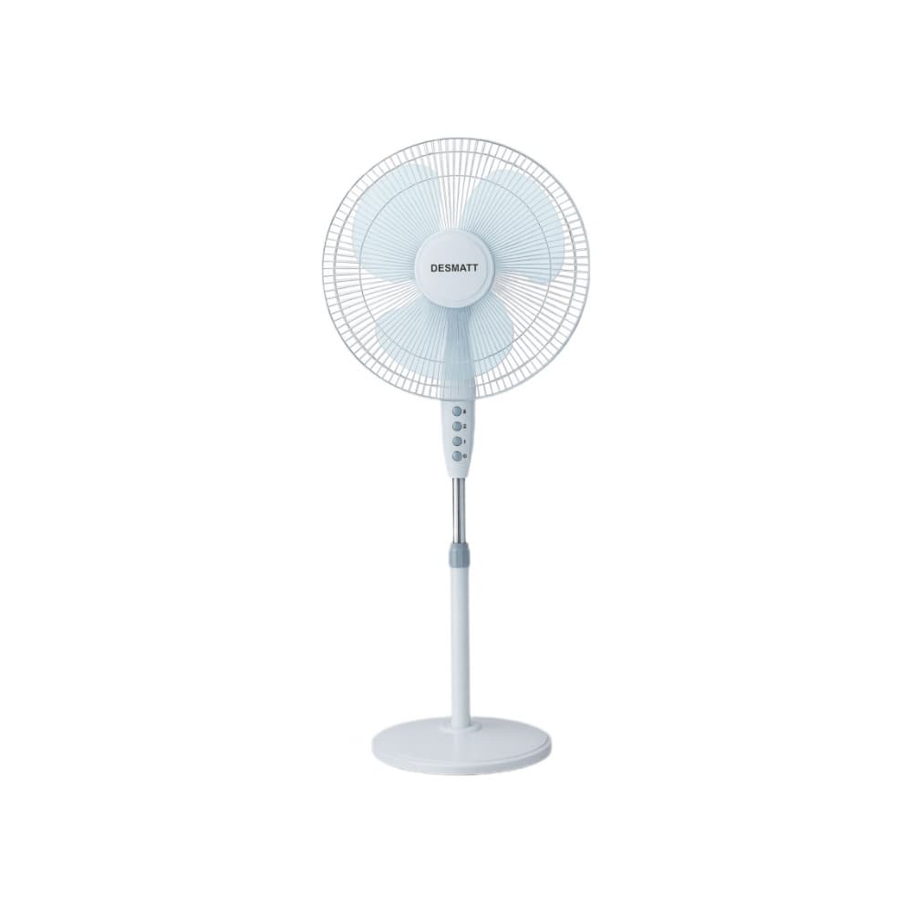 Ventilador de pedestal color blanco Desmatt SEF-1614 - Miniatura 1